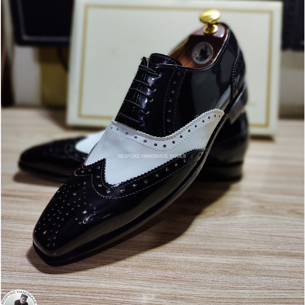 Handcrafted men dress party shoes